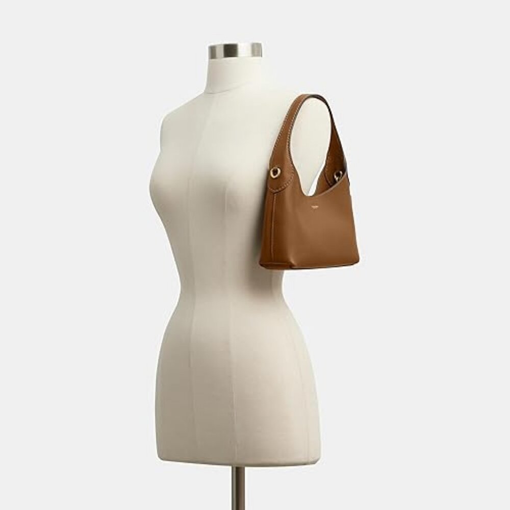 COACH womens Brooklyn Shoulder Bag 23 - Picture 5 of 6